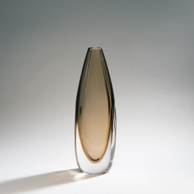 Hauptbild zu Objekt, 'Sommerso' vase, 1954, Flavio Poli, Seguso Vetri d'Arte, Murano, 149C 681