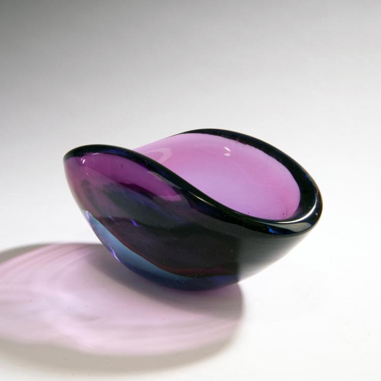 Bild 1 zu Objekt, 'Sommerso' bowl, c. 1954, Flavio Poli, Seguso Vetri d'Arte, Murano, 149C 685