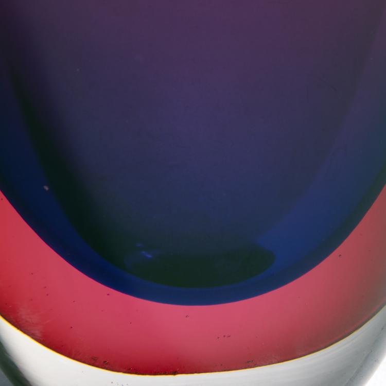 Bild 2 zu Objekt, 'Sommerso' vase, c. 1954, Flavio Poli, Seguso Vetri d'Arte, Murano, 149C 686