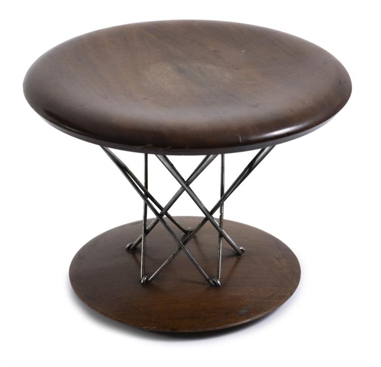 Hauptbild zu Objekt, 'Rocking Stool', 1954, Isamu Noguchi, Knoll International, New York, 149B 326