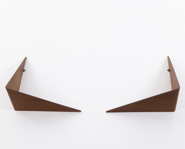 Bild 1 zu Objekt, Zwei Regalb&ouml;den 'Butterfly', 1960er Jahre, Poul Cadovius, Poul Cadovius, CADO, Kopenhagen, 149B 377