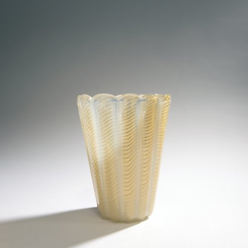 Vase 'Cordonato oro', 1950