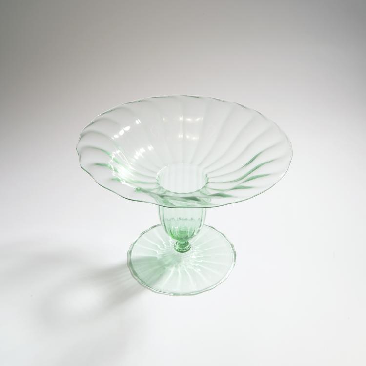 Bild 1 zu Objekt, 'Trasparente' vase, c. 1927, Napoleone Martinuzzi, Venini & C., Murano, 149C 536