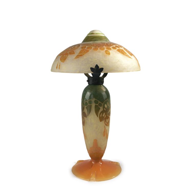 Hauptbild zu Objekt, Tischlampe 'Coqueret', 1919-21, Schneider, Epinay-sur-Seine, 150B 238