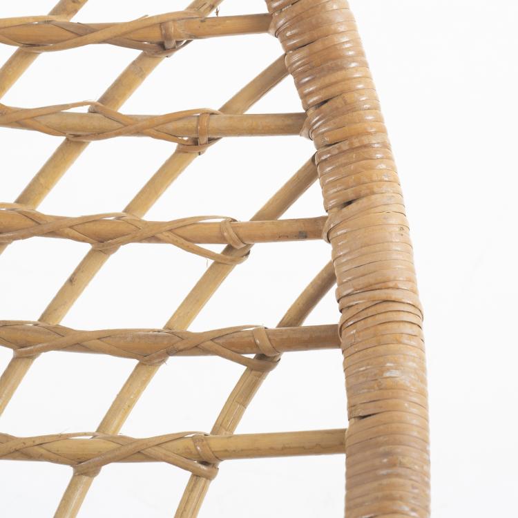 Bild 5 zu Objekt, Wicker chair c. 1958, Jonkers, Niederlande (zugeschrieben), 149B 357