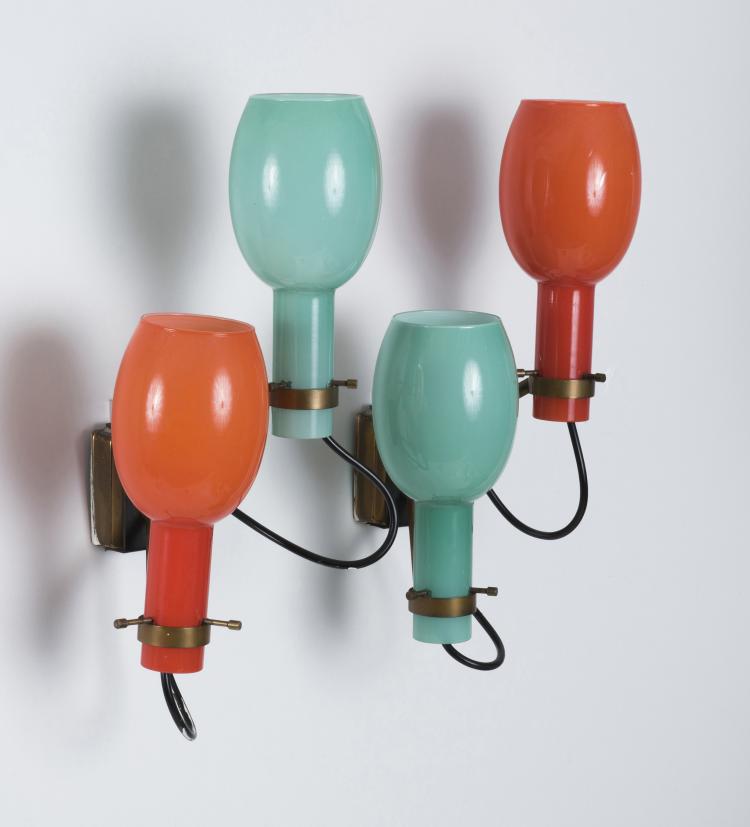 Bild 1 zu Objekt, 2 sconces, c1950, Stilnovo, Mailand, 149A 47