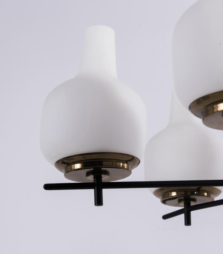 Bild 1 zu Objekt, Ceiling light, c. 1955, Stilnovo, Mailand (zugeschrieben), 149A 39