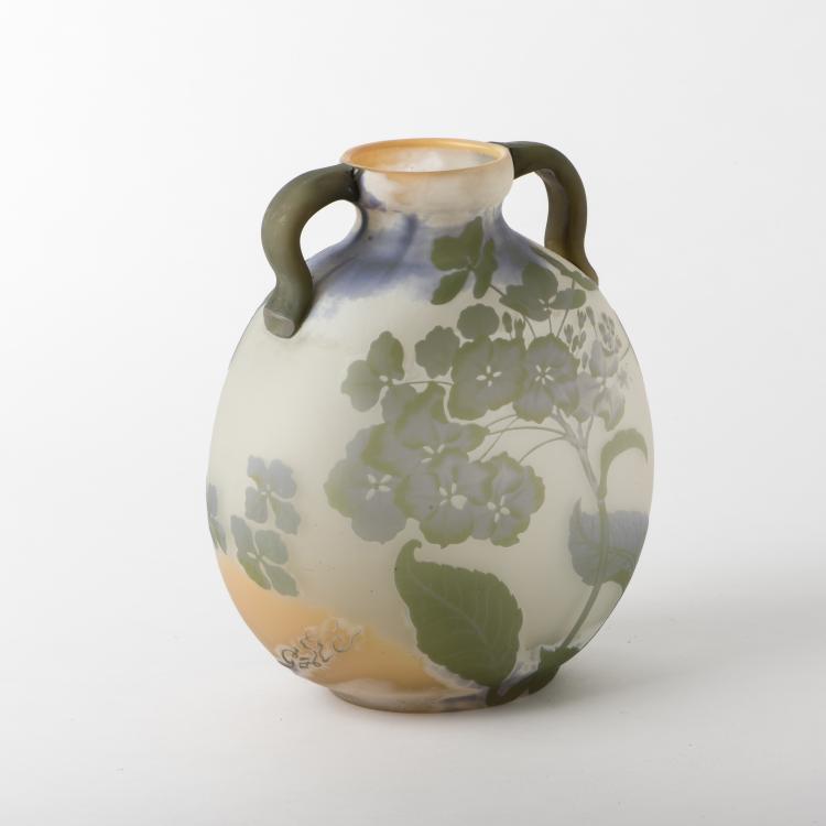 Bild 1 zu Objekt, 'Hortensias' vase, 1903/04, Gall&eacute;, Emile, Nancy, 150B 184