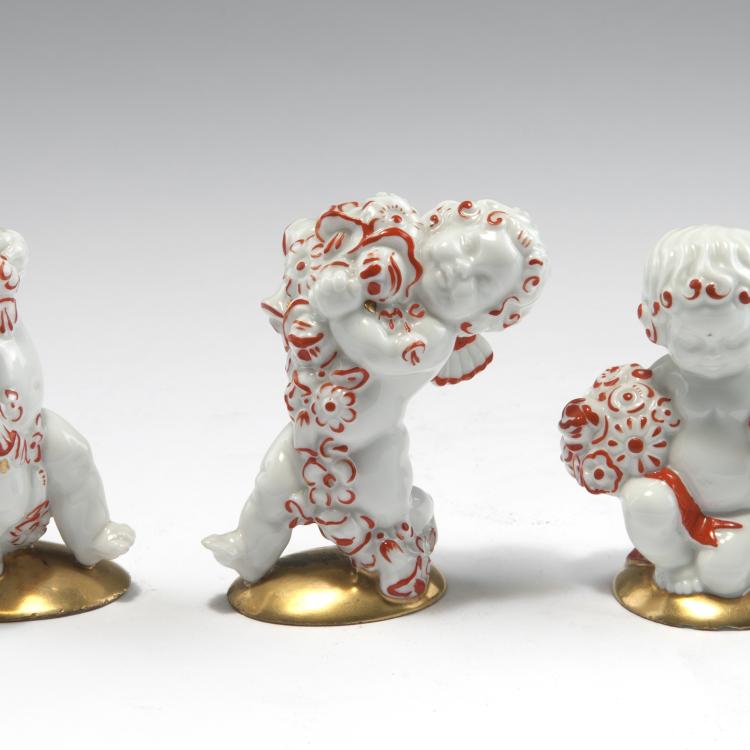 Bild 3 zu Objekt, F&uuml;nf Putti, 1930er Jahre, Aelteste Volkstedter Porzellanfabrik, Rudolstadt, 150B 505