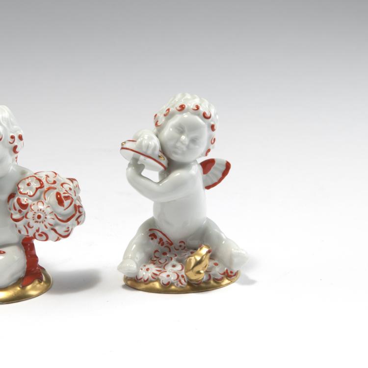 Bild 5 zu Objekt, F&uuml;nf Putti, 1930er Jahre, Aelteste Volkstedter Porzellanfabrik, Rudolstadt, 150B 505