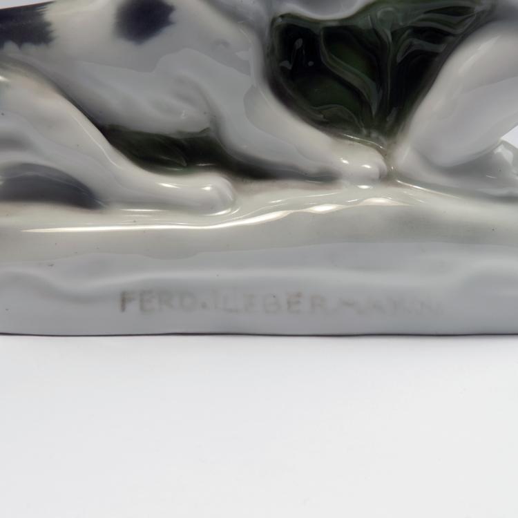 Bild 3 zu Objekt, 'Gotcha', 1919, Ferdinand Liebermann, Rosenthal, Selb, 150B 537