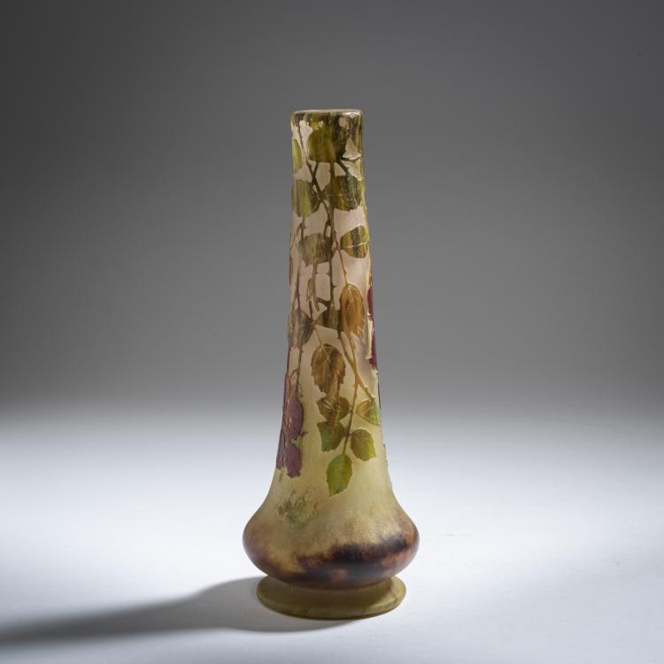 Bild 3 zu Objekt, 'Les fruits rouges de l'Eglantier' vase, 1913, Henri Berg&eacute;, Daum Fr&egrave;res, Nancy, 150B 161