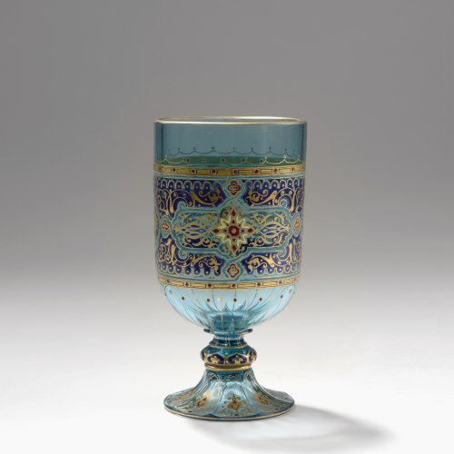 'Aquamarine' wine glass, 1876