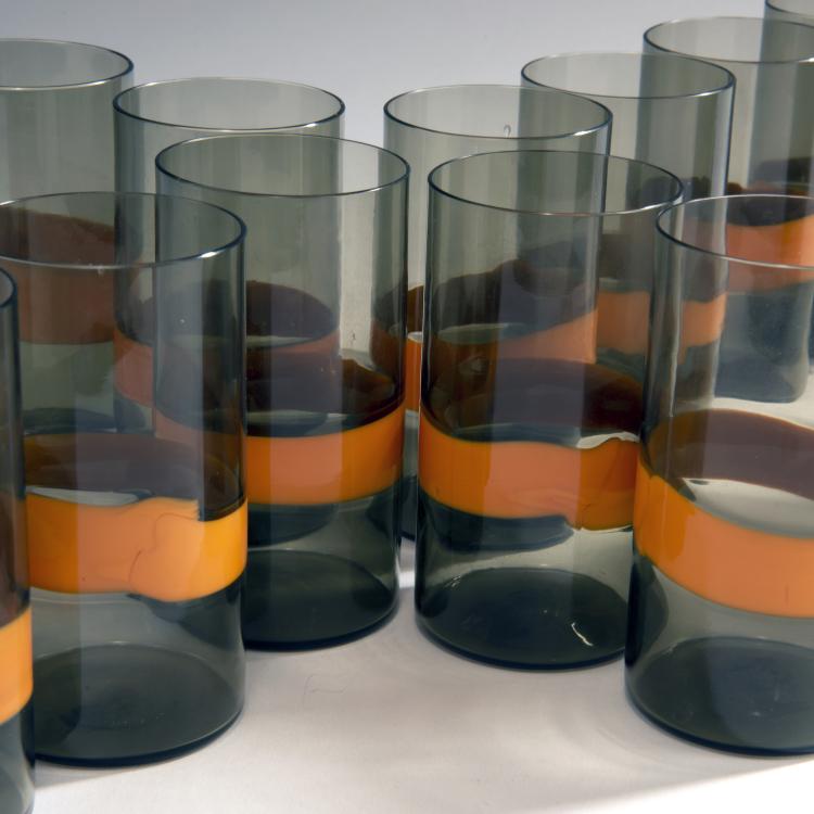 Bild 2 zu Objekt, 'A fasce orizzontale' juice set, c. 1953, Fulvio Bianconi, Venini & C., Murano, 149C 576