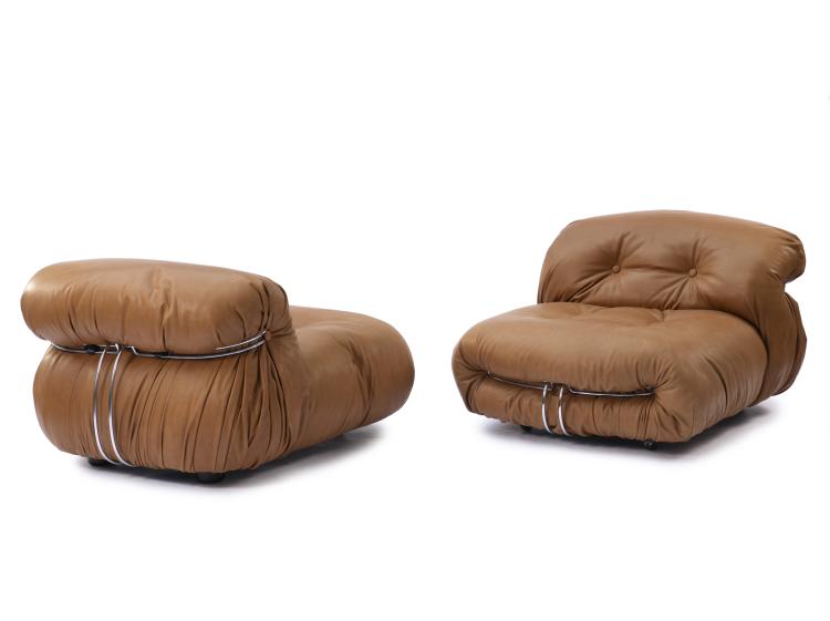 Bild 2 zu Objekt, Zwei Sessel 'Soriana', 1970, Afra Scarpa,Tobia Scarpa, Cassina, Mailand, 149A 208