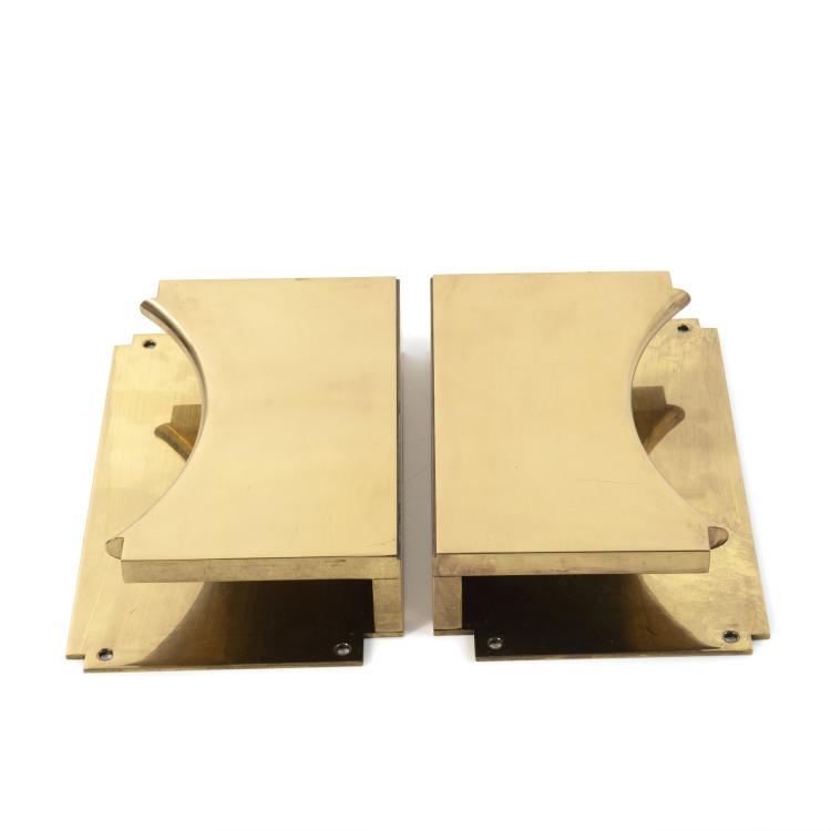 Hauptbild zu Objekt, 2 door handles, 1980s, Italien, 149A 255