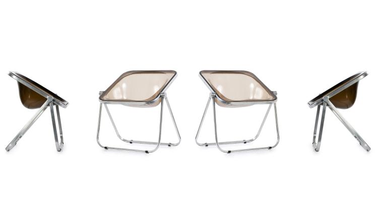 Hauptbild zu Objekt, Vier Klappsessel 'Plona', 1971, Giancarlo Piretti, Anonima Castelli, Bologna, 149A 215