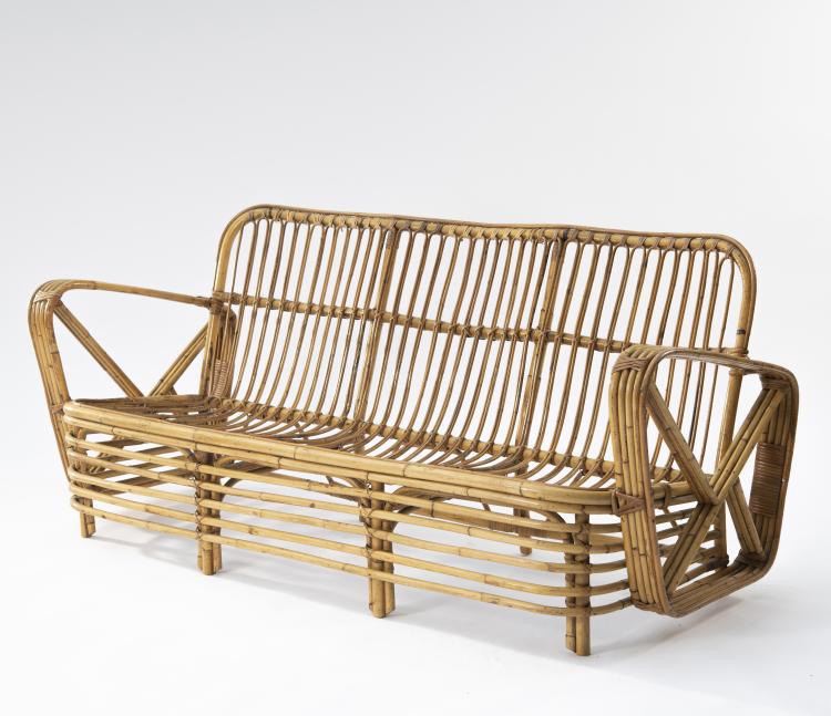 Bild 1 zu Objekt, Three seater sofa and armchair, 1930/40s, Bonacina, Vittorio, Como (zugeschrieben), 149A 5