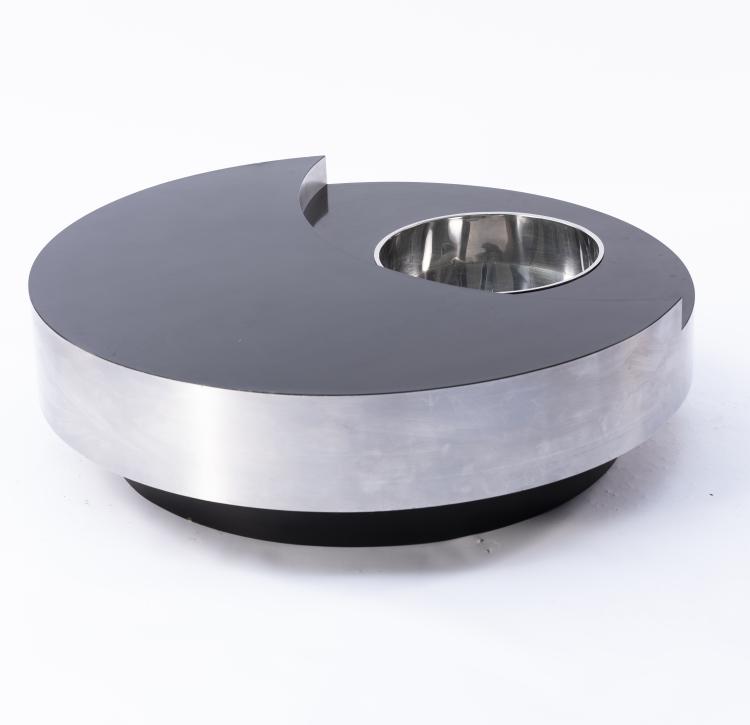 Bild 1 zu Objekt, Coffee table / Drinks cabinet 'TRG', c. 1970, Willy Rizzo, Sabot, Mario, Manzano Udine, 151B 520