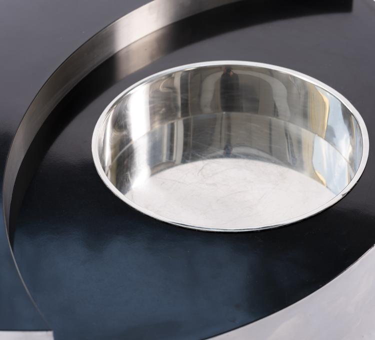 Bild 2 zu Objekt, Coffee table / Drinks cabinet 'TRG', c. 1970, Willy Rizzo, Sabot, Mario, Manzano Udine, 151B 520