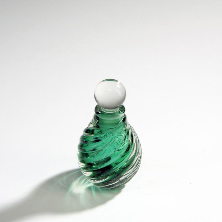 Bild 1 zu Objekt, Bottle with stopper, c. 1935, Carlo Scarpa, Venini & C., Murano, 149C 546