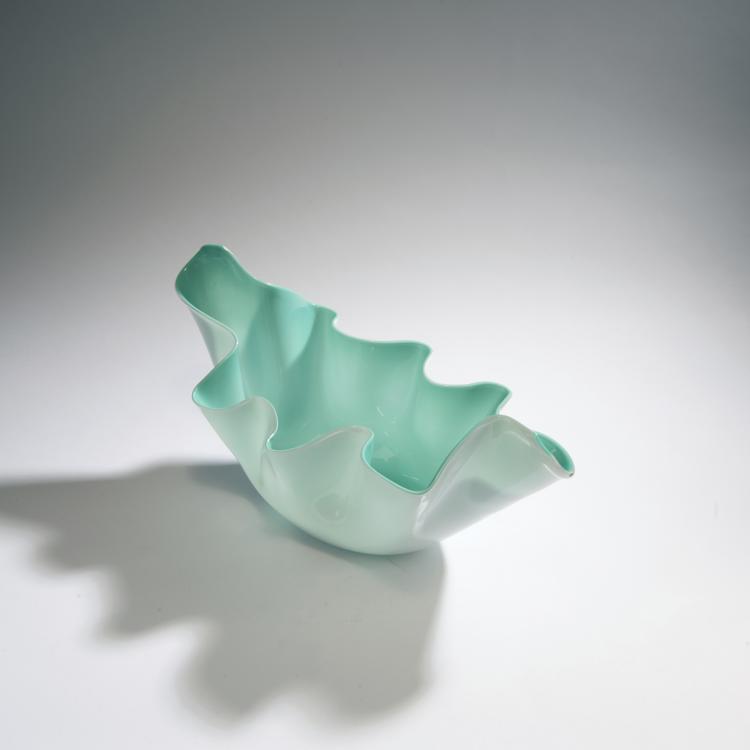 Hauptbild zu Objekt, 'Fazzoletto' vase, c. 1950, Fulvio Bianconi, Venini & C., Murano, 149C 567