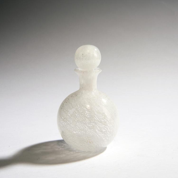 Hauptbild zu Objekt, Flakon 'Merletto', c. 1954, Archimede Seguso, Seguso, Archimede, Murano, 149C 657