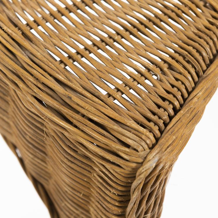 Bild 6 zu Objekt, Wicker armchair and table, 1970s, Italien, 149A 223