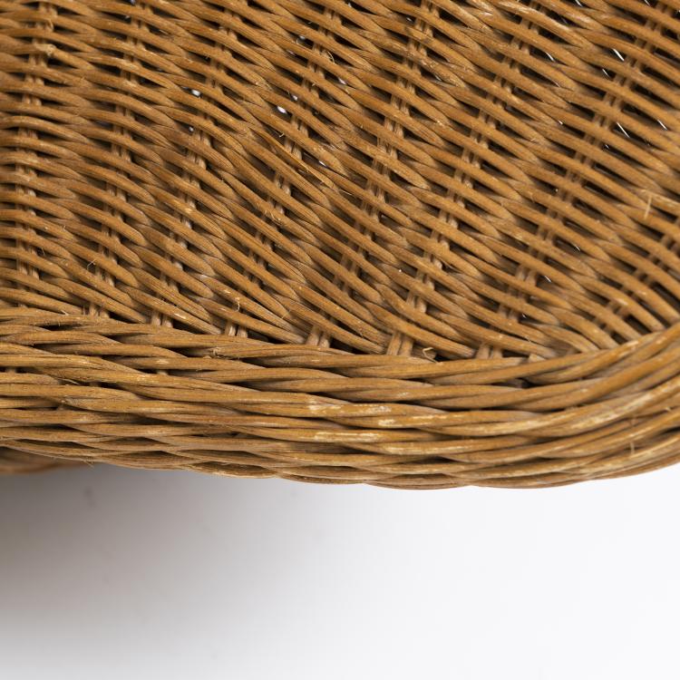 Bild 7 zu Objekt, Wicker armchair and table, 1970s, Italien, 149A 223