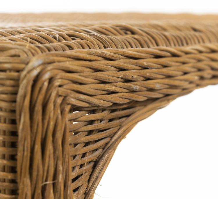 Bild 9 zu Objekt, Wicker armchair and table, 1970s, Italien, 149A 223