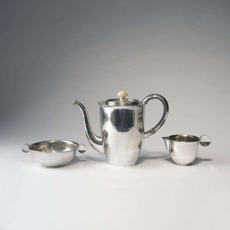 Hauptbild zu Objekt, Coffee service '13024', c. 1926, Paula Straus, Bruckmann & S&ouml;hne, Heilbronn, 150B 453
