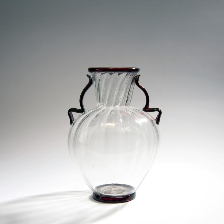 Hauptbild zu Objekt, Vase, c. 1930, Ercole Barovier, Barovier & C., Vetreria Artistica, Murano, 149C 608