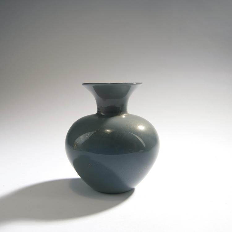 Hauptbild zu Objekt, Vase 'Gray gold', um 1936, Flavio Poli, Barovier Seguso & Ferro, Murano, 149C 667