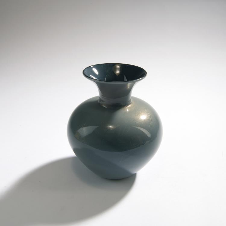 Bild 1 zu Objekt, Vase 'Gray gold', um 1936, Flavio Poli, Barovier Seguso & Ferro, Murano, 149C 667