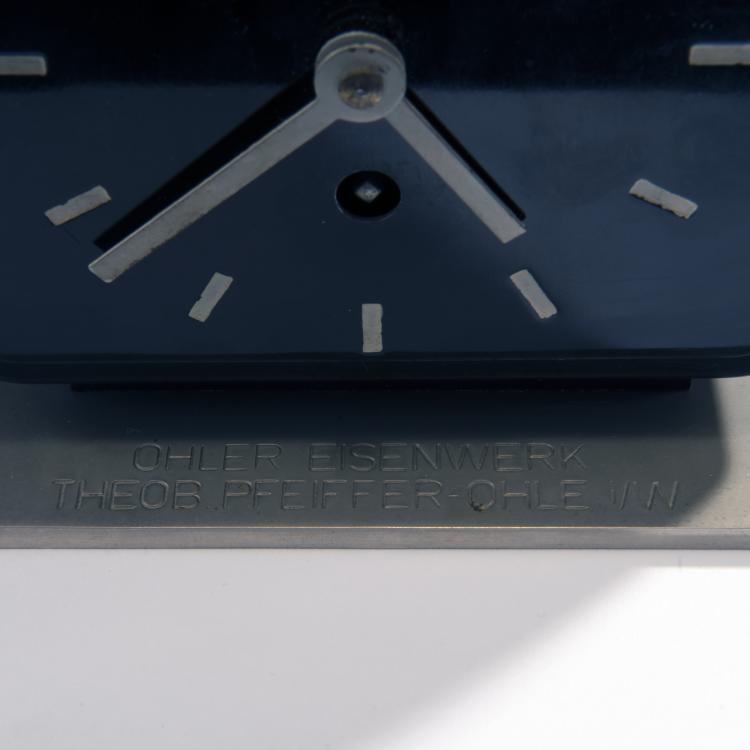 Bild 2 zu Objekt, Tischuhr, um 1932, Marianne Brandt, Ruppelwerk, Gotha, 149B 422