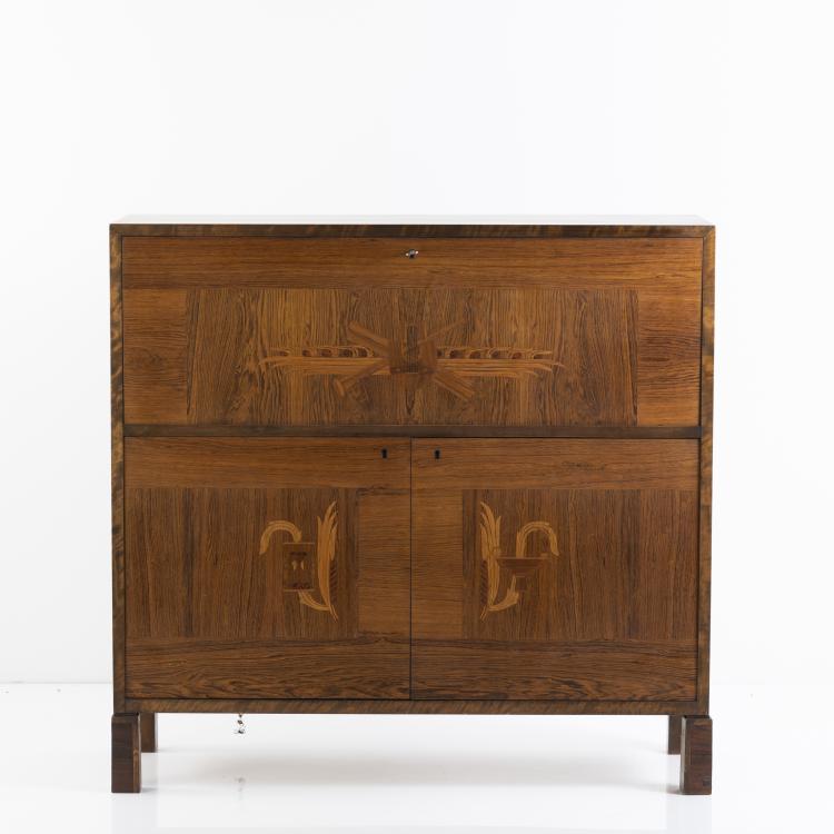 Bild 6 zu Objekt, Sekret&auml;rschrank, 1920/30er Jahre, Axel Larsson (zugeschrieben), Svenska M&ouml;belfabrikerna, Bodafors, 149B 272