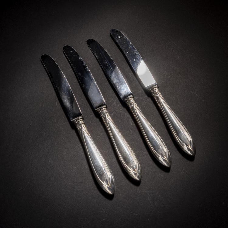 Bild 1 zu Objekt, Vier Messer '8200', um 1904, Peter Behrens, Bahner, Franz, D&uuml;sseldorf, 150B 448