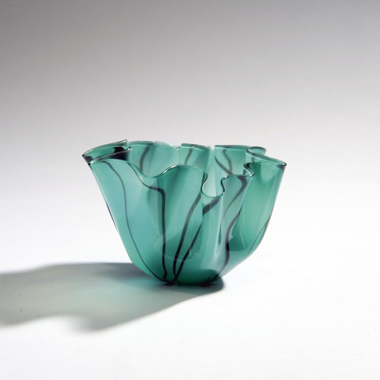 Hauptbild zu Objekt, 'Fazzoletto' vase, c. 1949, Fulvio Bianconi, Venini & C., Murano, 149C 563