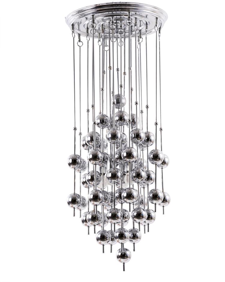 Hauptbild zu Objekt, Deckenleuchte 'Ball Pendant Lamp', 1970er Jahre, Verner Panton (im Stile von), L&uuml;ber AG, Basel (zugeschrieben), 149B 476