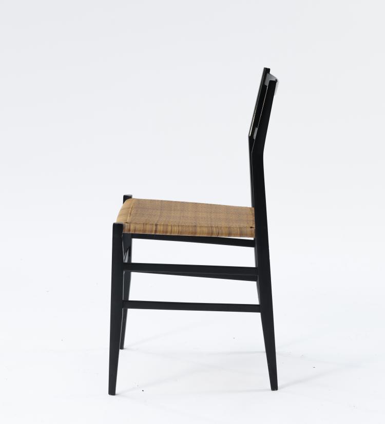 Bild 3 zu Objekt, Zw&ouml;lf St&uuml;hle 'Superleggera', 1957, Gio Ponti, Cassina, Mailand, 149A 80