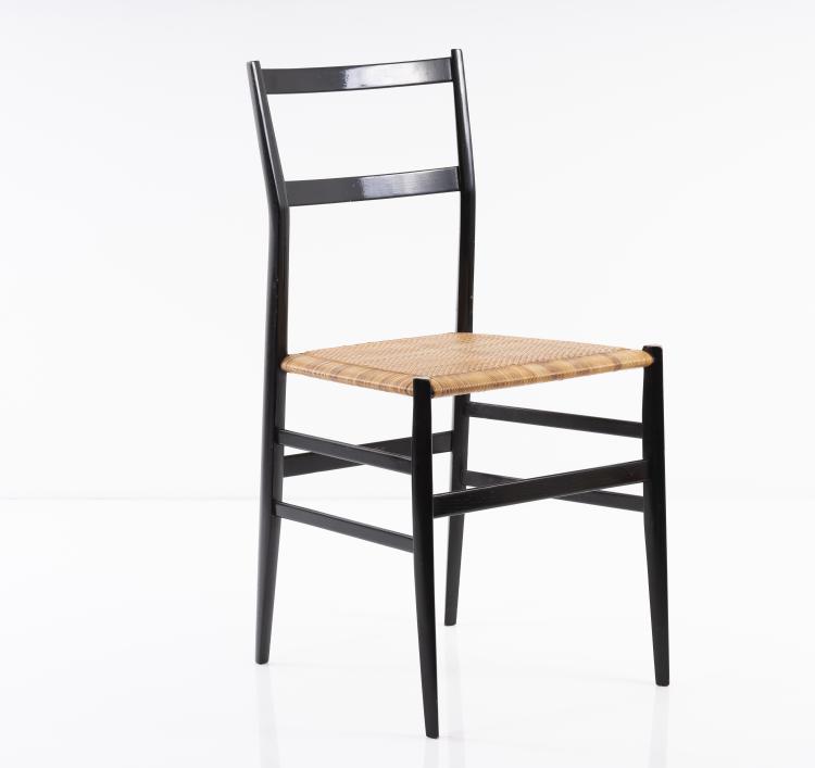 Hauptbild zu Objekt, Stuhl 'Superleggera', 1957, Gio Ponti, Cassina, Mailand, 149A 73
