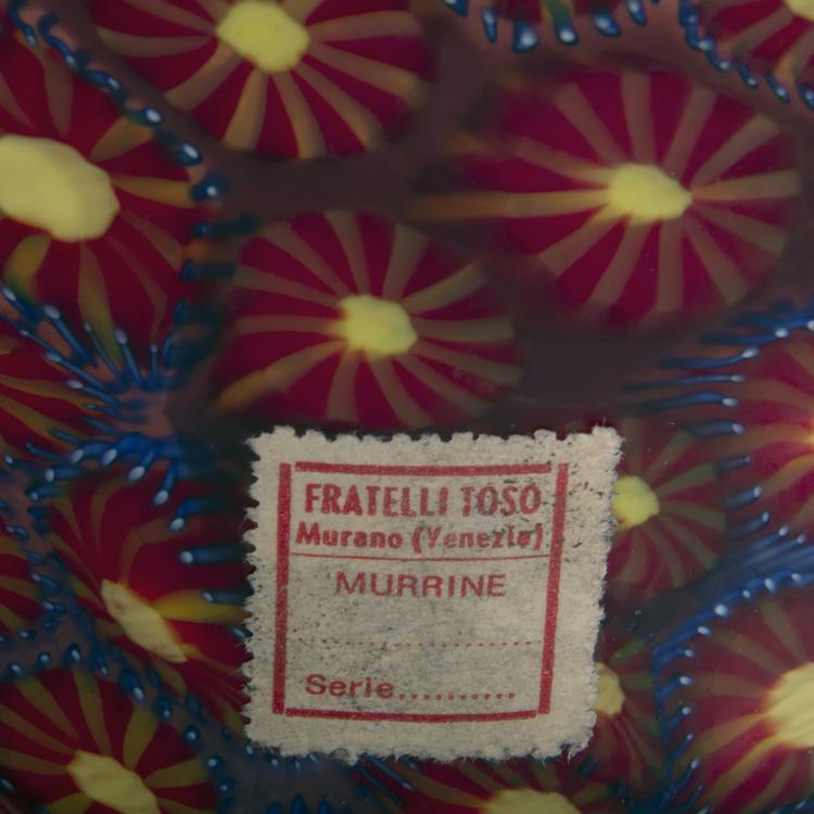 Bild 3 zu Objekt, 'Murrine redentore' vase, c. 1964, Ermanno Toso, Toso, Fratelli, Murano, 149C 722