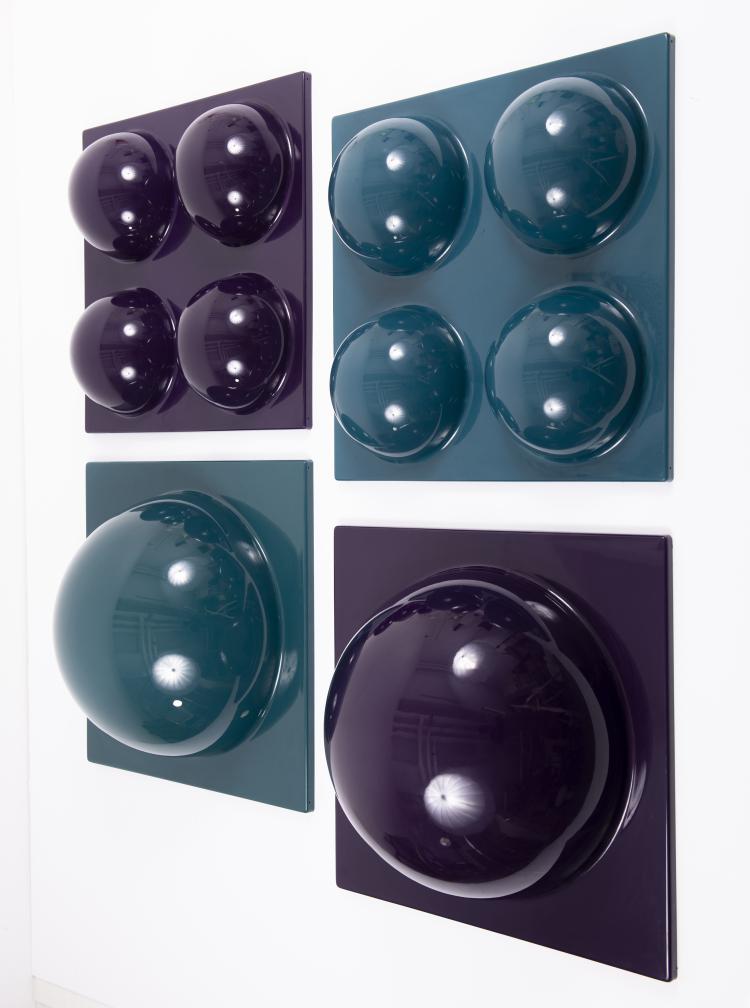 Bild 2 zu Objekt, Vier Wandelemente f&uuml;r die 'Visiona II', 1969/70, Verner Panton, Horlacher, Schweiz (zugeschrieben), 149B 392