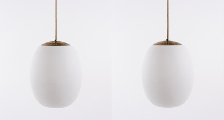 Bild 1 zu Objekt, Two ceiling lights, 1950s, Italien, 149A 91