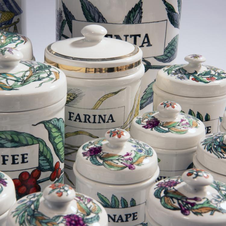 Bild 3 zu Objekt, 19 condiment jars, 1960s , Piero Fornasetti, Fornasetti, Mailand, 149A 189