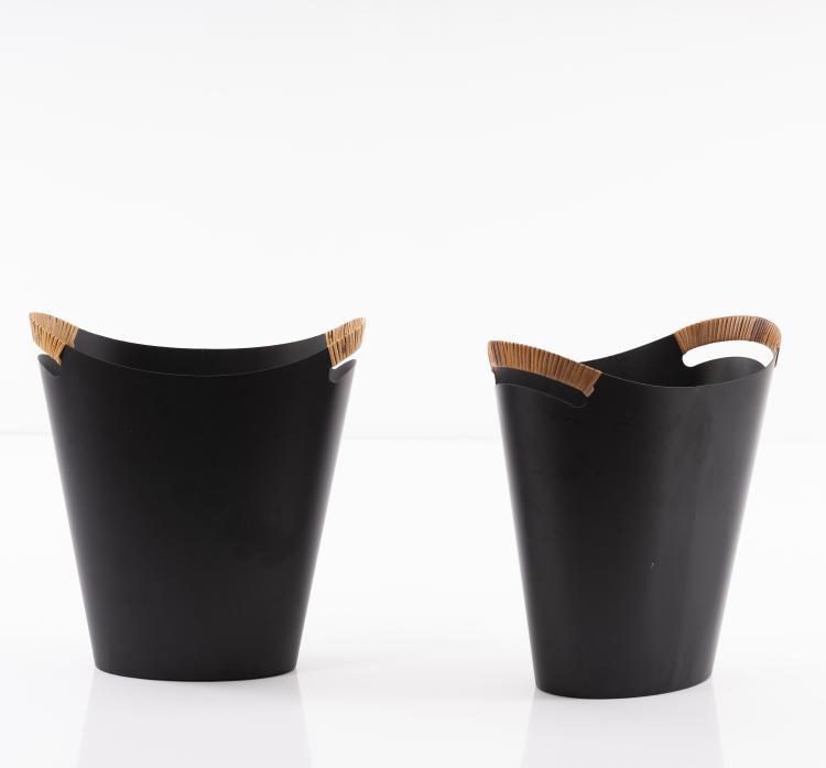 Bild 1 zu Objekt, Zwei Papierk&ouml;rbe, um 1955, Finn Juhl,Grethe Kornerup-Bang, &Oslash;rskov, Torben & Co., Kopenhagen, 149B 330