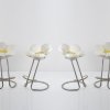 Four 'Soshun Margherita' bar stools, 1990