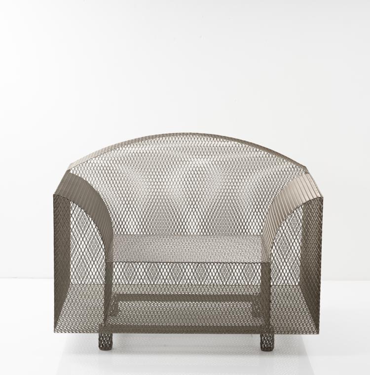 Bild 1 zu Objekt, 'How high the Moon' easy chair, 1986, Shiro Kuramata, Vitra Design, Weil am Rhein, 151B 582