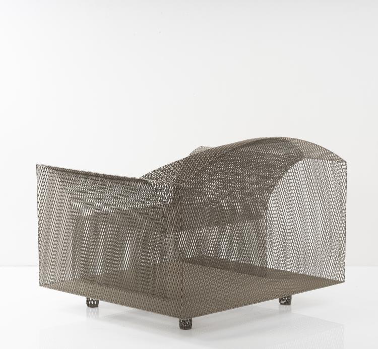 Bild 3 zu Objekt, 'How high the Moon' easy chair, 1986, Shiro Kuramata, Vitra Design, Weil am Rhein, 151B 582