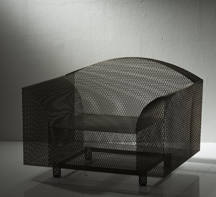 Bild 6 zu Objekt, 'How high the Moon' easy chair, 1986, Shiro Kuramata, Vitra Design, Weil am Rhein, 151B 582